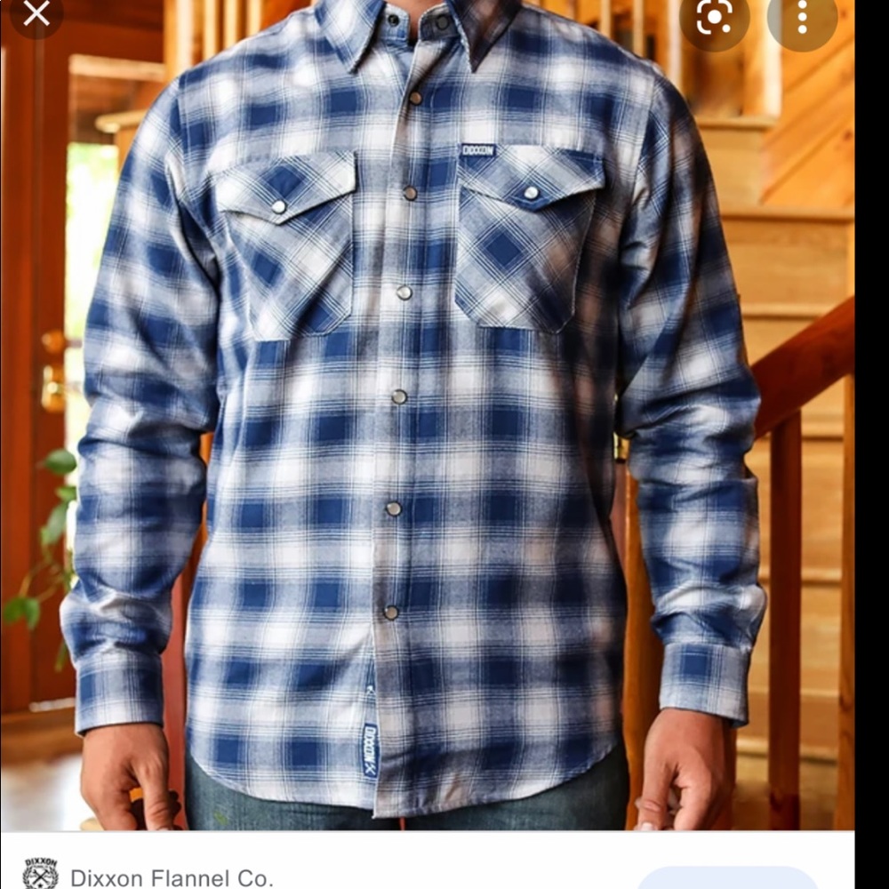Men’s Dixxon Midway Flannel new in package XL